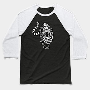 White Tiger Baseball T-Shirt